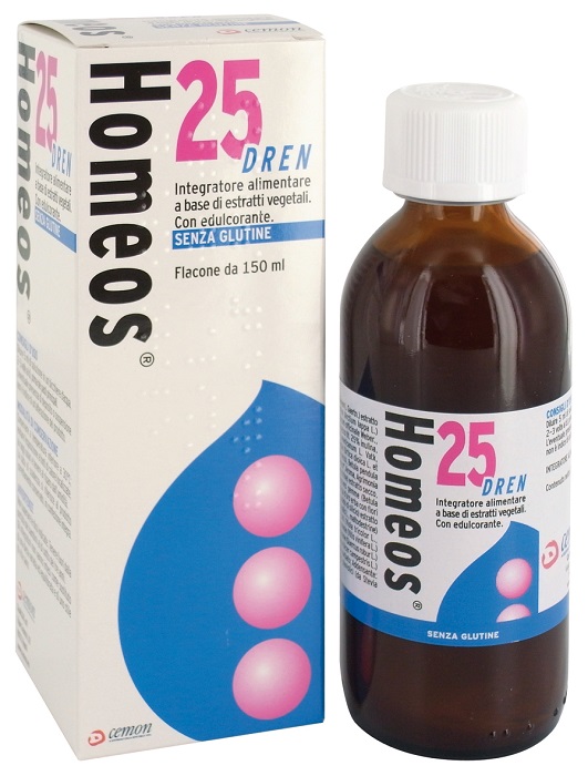 HOMEOS 25 DREN 150ML - Parafarmacia Mostacciano