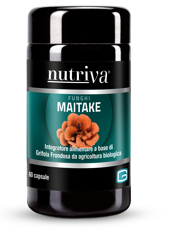 NUTRIVA MAITAKE 60 VEGICAPSULE - Parafarmacia Mostacciano