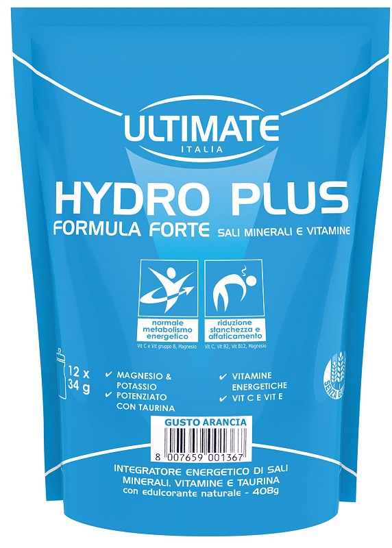 ULTIMATE ITALIA HYDRO PLUS ARANCIA BUSTA 420 G - Parafarmacia Mostacciano