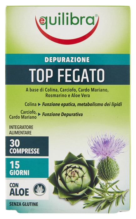 TOP FEGATO CON ALOE 30 COMPRESSE - Parafarmacia Mostacciano