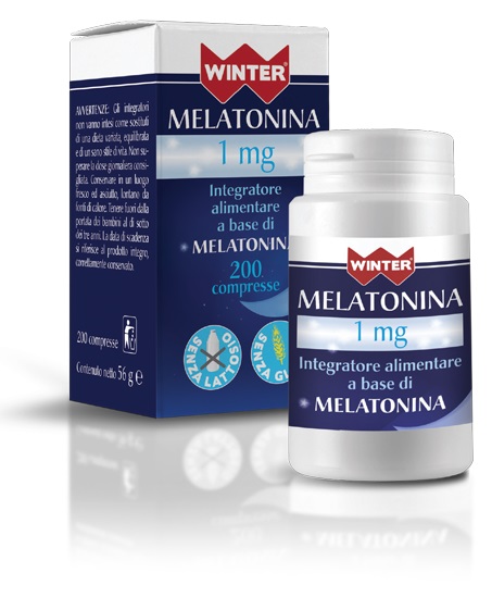 WINTER MELATONINA 1 MG 200 COMPRESSE - Parafarmacia Mostacciano