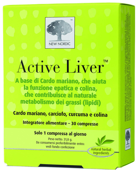 ACTIVE LIVER 30 COMPRESSE - Parafarmacia Mostacciano