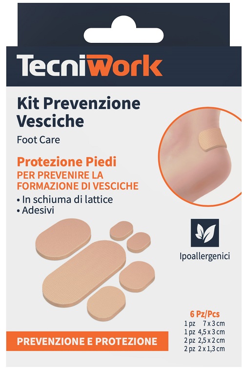 KIT PREVENZIONE VESCICHE 6 PEZZI - Parafarmacia Mostacciano