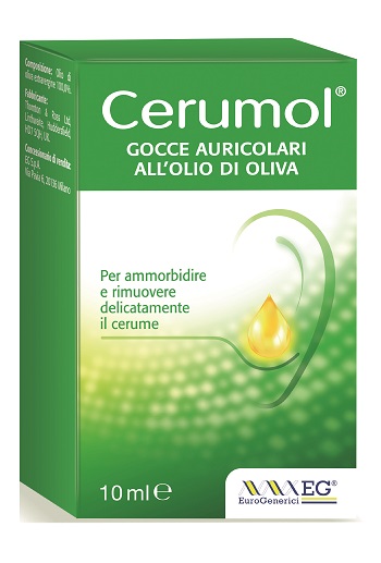 CERUMOL GOCCE AURICOLARI 10 ML - Parafarmacia Mostacciano