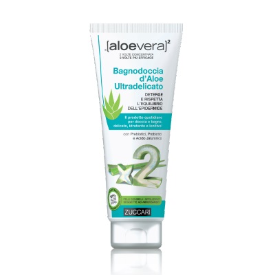 ALOEVERA2 BAGNODOCCIA D'ALOE ULTRA DELICATO 250 ML - Parafarmacia Mostacciano
