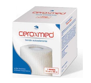 BENDA ELASTICA AUTOADERENTE CEROXMED 2000 X 10 CM 1 PEZZO - Parafarmacia Mostacciano