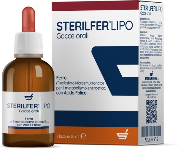 STERILFER LIPO GOCCE 30 ML - Parafarmacia Mostacciano