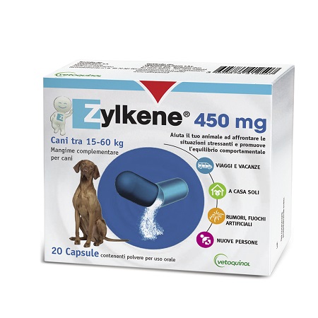 ZYLKENE CANI 20 CAPSULE DA 450 MG - Parafarmacia Mostacciano