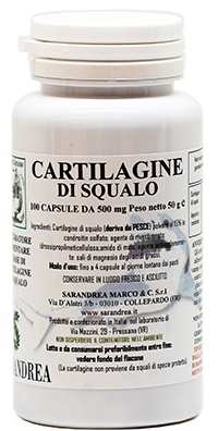 CARTILAGINE DI SQUALO 100 CAPSULE - Parafarmacia Mostacciano