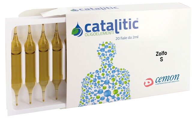 CATALITIC OLIGOELEMENTI ZOLFO S 20 AMPOLLE - Parafarmacia Mostacciano