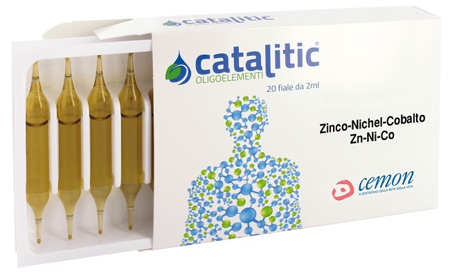 CATALITIC OLIGOELEMENTI ZINCO NICHEL COBALTO ZN-NI-CO 20 AMPOLLE - Parafarmacia Mostacciano