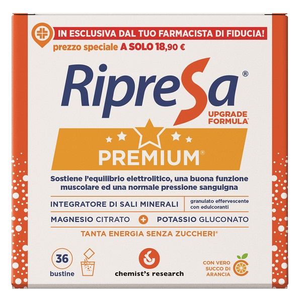 RIPRESA PREMIUM 36 BUSTINE 6 G - Parafarmacia Mostacciano