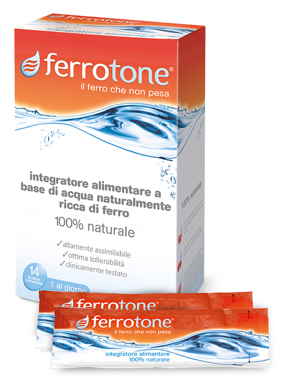 FERROTONE 14 BUSTINE 20 MG - Parafarmacia Mostacciano