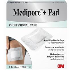 MEDICAZIONE MEDIPORE+PAD 10X10CM 5PEZZI - Parafarmacia Mostacciano