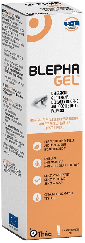BLEPHAGEL GEL DETERGENTE PALPEBRE TUBO 30G - Parafarmacia Mostacciano