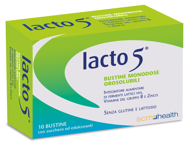 LACTO 5 10 BUSTINE OROSOLUBILI - Parafarmacia Mostacciano
