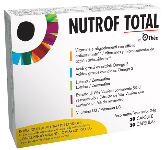 NUTROF TOTAL 30 CAPSULE - Parafarmacia Mostacciano