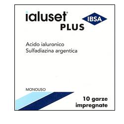 GARZA MEDICATA IALUSET 10X10 CM 10 PEZZI - Parafarmacia Mostacciano