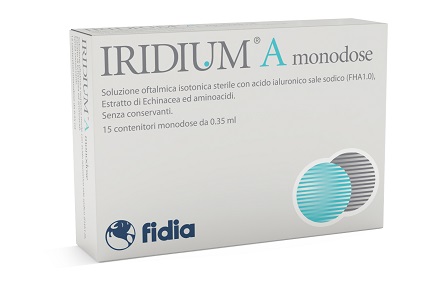 IRIDIUM A GOCCE OCULARI 15 FLACONCINI MONODOSE 0,35 ML - Parafarmacia Mostacciano