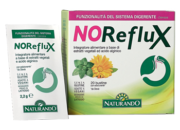 NOREFLUX INTEGRATORE ALIMENTARE 20 BUSTINE - Parafarmacia Mostacciano