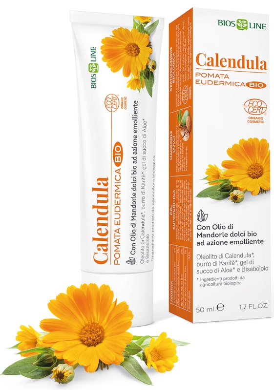 BIOSLINE CALENDULA POMATA EUDERMICA BIO - Parafarmacia Mostacciano