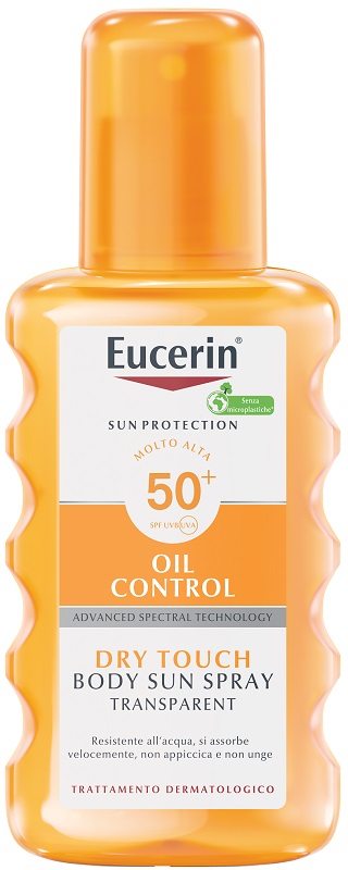 EUCERIN SUN SPRAY TRASPARENTE FP50 200 ML - Parafarmacia Mostacciano