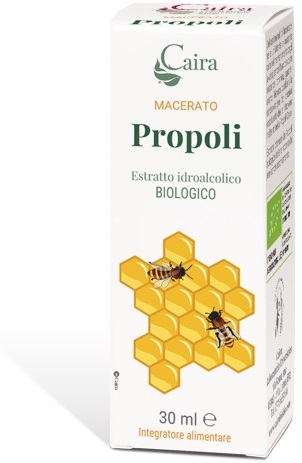 CAIRA PROPOLI MACERATO IDROALCOLICO BIO GOCCE 30 ML - Parafarmacia Mostacciano
