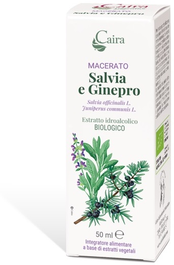 CAIRA SALVIA E GINEPRO MACERATO IDROALCOLICO BIO GOCCE 50 ML - Parafarmacia Mostacciano