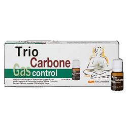 TRIOCARBONE GAS CONTROL 7 FLACONCINI 10 ML - Parafarmacia Mostacciano