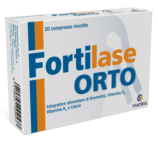FORTILASE ORTO 20 COMPRESSE - Parafarmacia Mostacciano