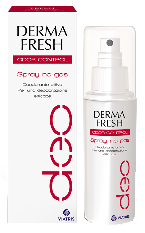 DERMAFRESH ODOR CONTROL SPRAY NO GAS DEODORANTE 100 ML - Parafarmacia Mostacciano