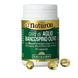 I NATUROLI OLIO DI AGLIO BIANCOSPINO OLIVO 70 PERLE - Parafarmacia Mostacciano