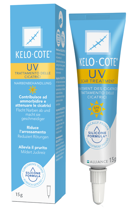 GEL CICATRICI KELO COTE UV SPF30 15 G - Parafarmacia Mostacciano