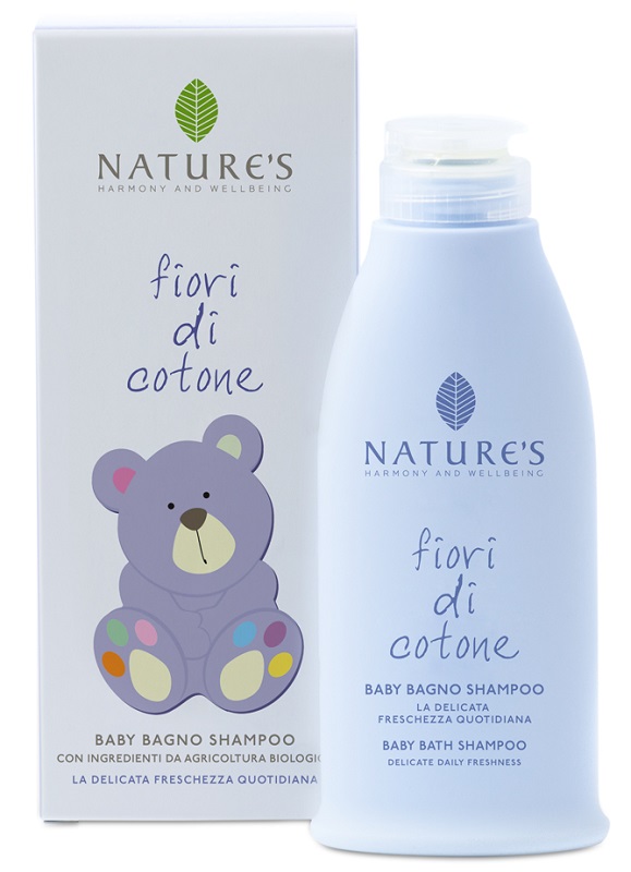NATURE'S FIORI DI COTONE BABY BAGNO SHAMPOO - Parafarmacia Mostacciano