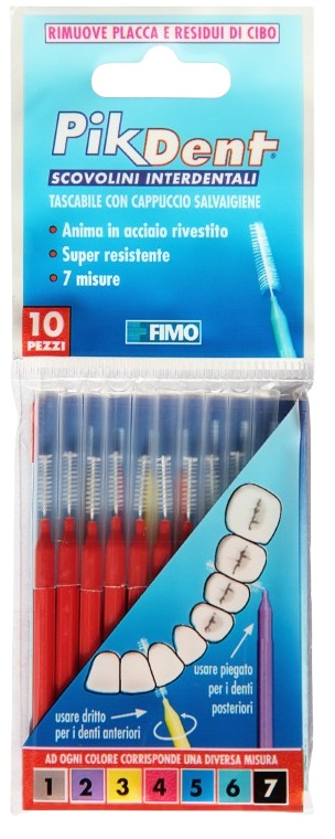 PIKDENT STUZZICOLINO 4 RO 10PZ - Parafarmacia Mostacciano