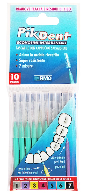 PIKDENT STUZZICOLINO 6 VE 10PZ - Parafarmacia Mostacciano