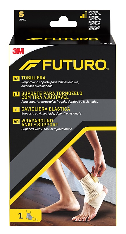 CAVIGLIERA ELASTICA FUTURO SMALL DIMENSIONE 18/20,5CM - Parafarmacia Mostacciano