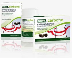 NOVA CARBONE VEGETALE 120 COMPRESSE - Parafarmacia Mostacciano