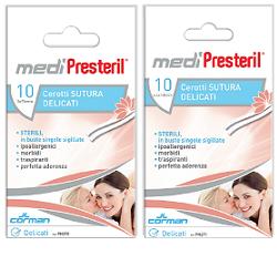 CEROTTO PER SUTURA MEDIPRESTERIL DELICATO TNT 3X75MM 10 PEZZI - Parafarmacia Mostacciano
