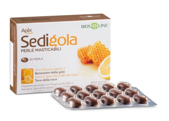 SEDIGOLA PERLE MASTICABILI 30 PERLE - Parafarmacia Mostacciano