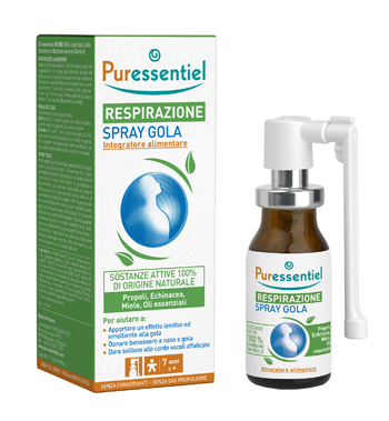 PURESSENTIEL RESPIRAZIONE SPRAY GOLA 15 ML - Parafarmacia Mostacciano