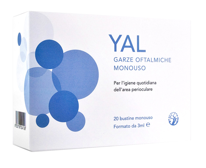 SALVIETTINE OCULARI YAL 20 PEZZI - Parafarmacia Mostacciano