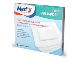 MEDS PORE MEDICAZIONE ADESIVA 10X12 CM 5 PEZZI - Parafarmacia Mostacciano