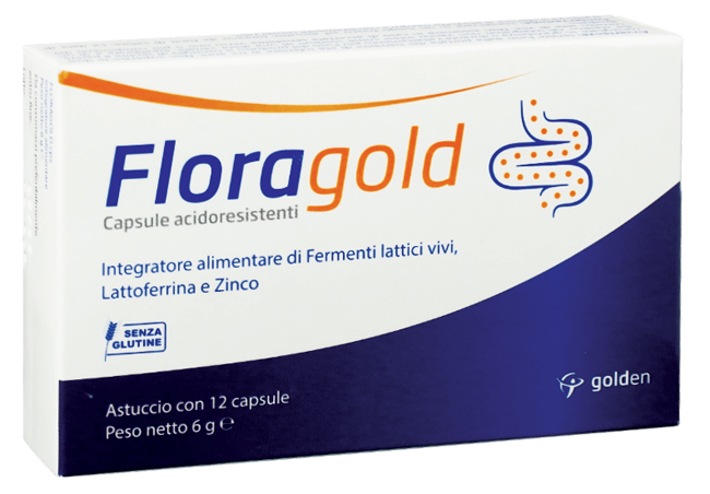 FLORAGOLD 12 CAPSULE - Parafarmacia Mostacciano