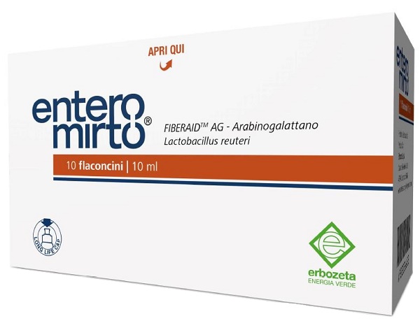 ENTERO MIRTO 10 FLACONCINI DA 10 ML - Parafarmacia Mostacciano