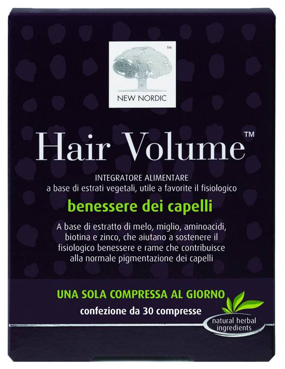 HAIR VOLUME INTEGRATORE ALIMENTARE BLISTER 30 COMPRESSE - Parafarmacia Mostacciano