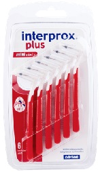 INTERPROX PLUS MINICONICO ROSSO 6 PEZZI - Parafarmacia Mostacciano