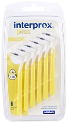 INTERPROX PLUS MINI GIALLO 6 PEZZI - Parafarmacia Mostacciano
