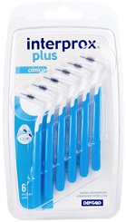 INTERPROX PLUS CONICO BLU 6 PEZZI - Parafarmacia Mostacciano