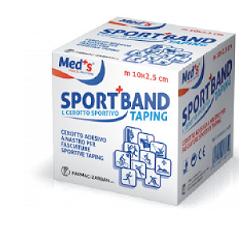 CEROTTO MEDS IN TELA BIANCA SPORTIVO 1000X2,5CM - Parafarmacia Mostacciano